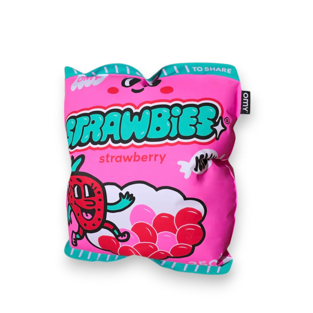 Φουσκωτό μαξιλάρι δαπέδου Strawbies OMY
