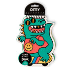 OMY Βιβλίο δραστηριοτήτων με αυτοκόλλητα Dino