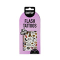OMY Αυτοκόλλητα flash tattoos I love Paris