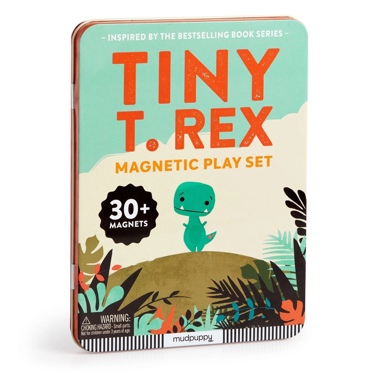 MUDPUPPY Μαγνητικό παιχνίδι σύνθεσης Rex ο μικρός Δεινόσαυρος