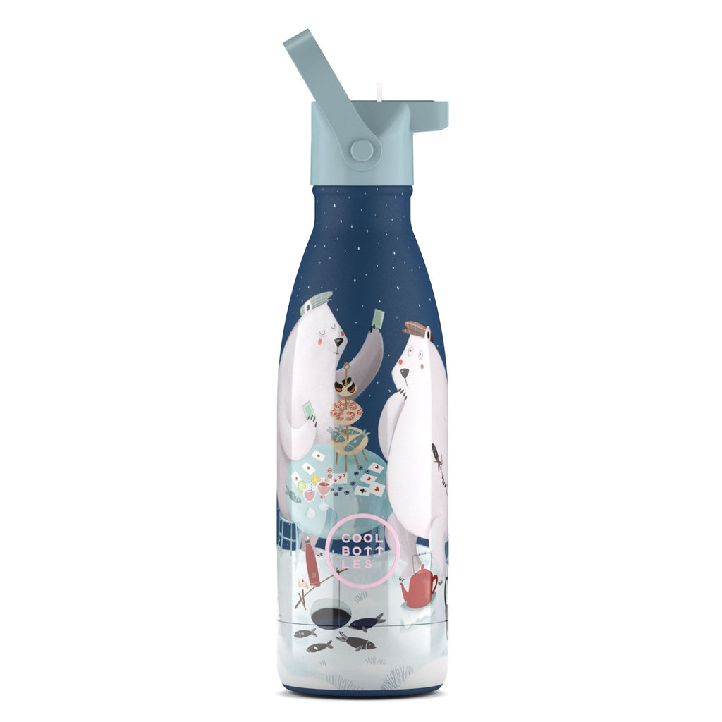 COOL BOTTLES Ανοξείδωτο μπουκάλι Πολική Αρκούδα 350ml