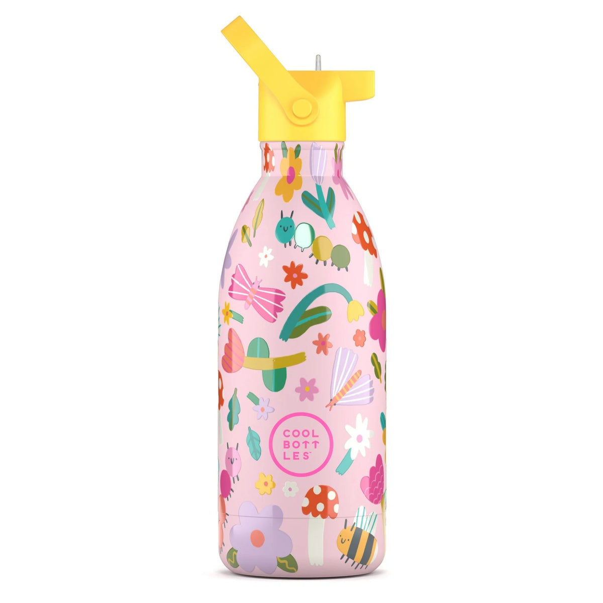 COOL BOTTLES Ανοξείδωτο παιδικό μπουκάλι Bug Life 500ml