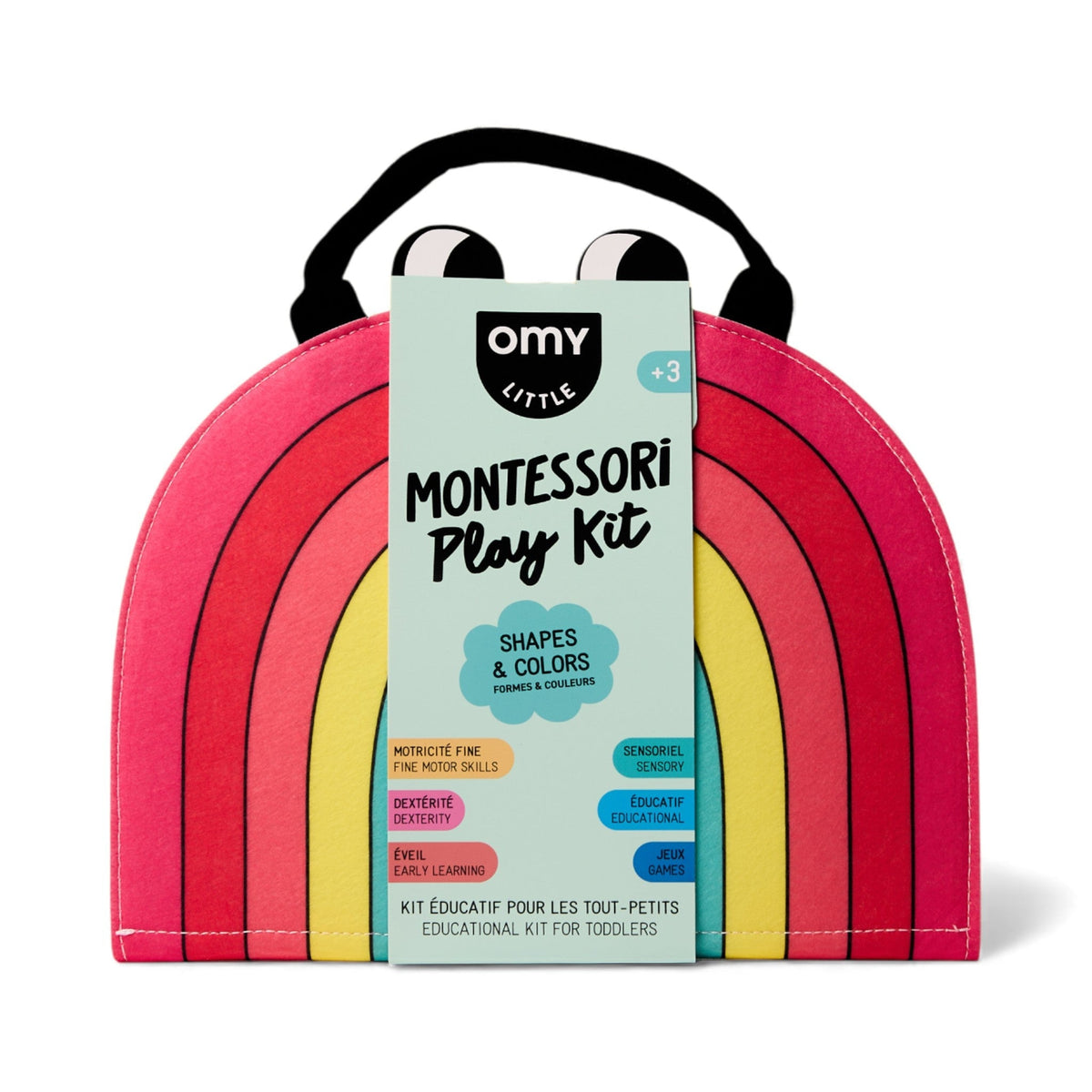 OMY Σετ δραστηριοτήτων Montessory - Χρώματα και Σχήματα