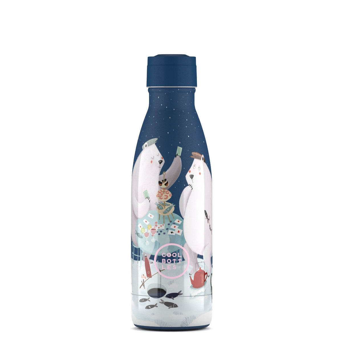 COOL BOTTLES Ανοξείδωτο μπουκάλι Πολική Αρκούδα 350ml