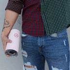 COOL BOTTLES Ανοξείδωτο ποτήρι-θερμός Απαλό Ροζ 330ml