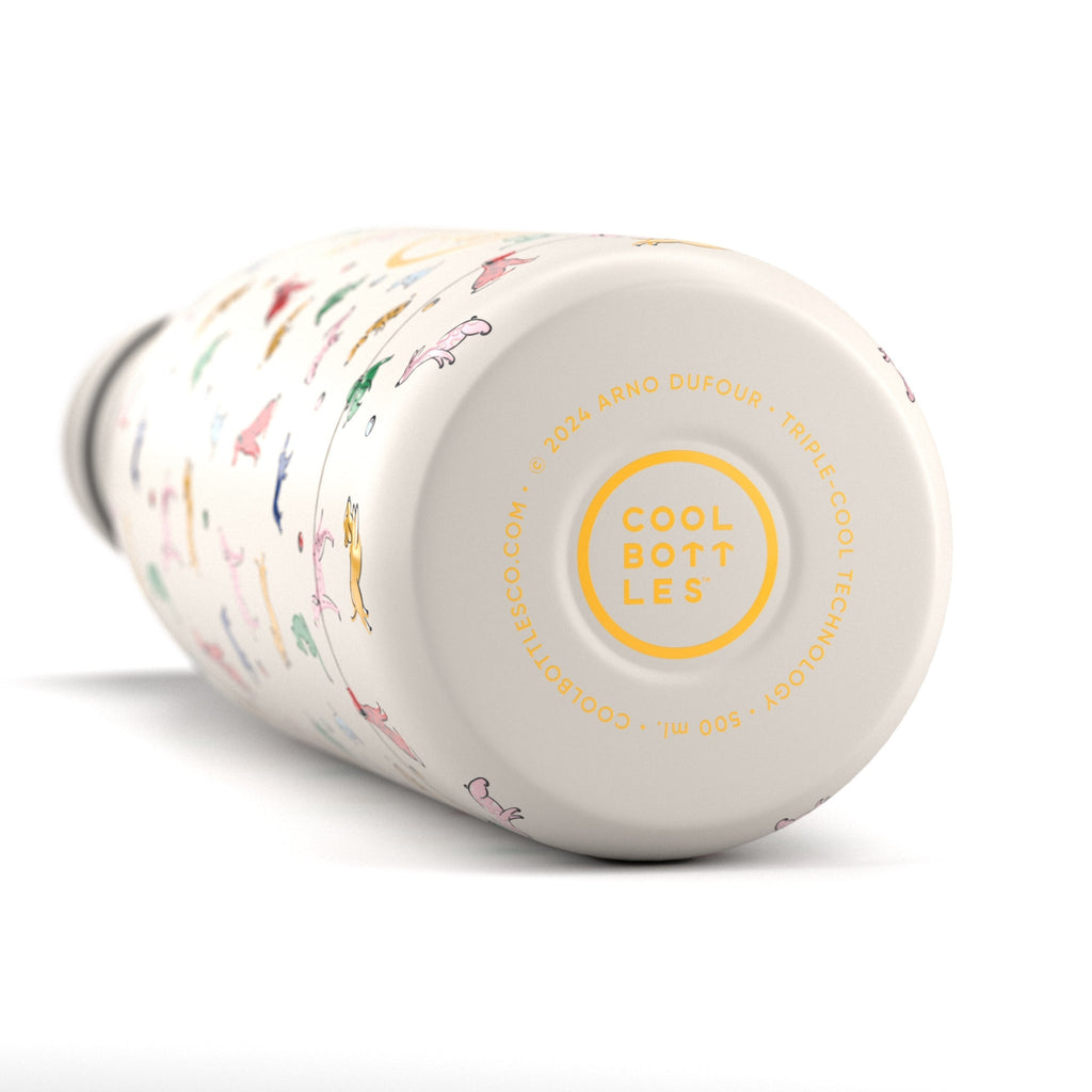 COOL BOTTLES Ανοξείδωτο μπουκάλι Σκυλάκια σε πάρτυ 500ml