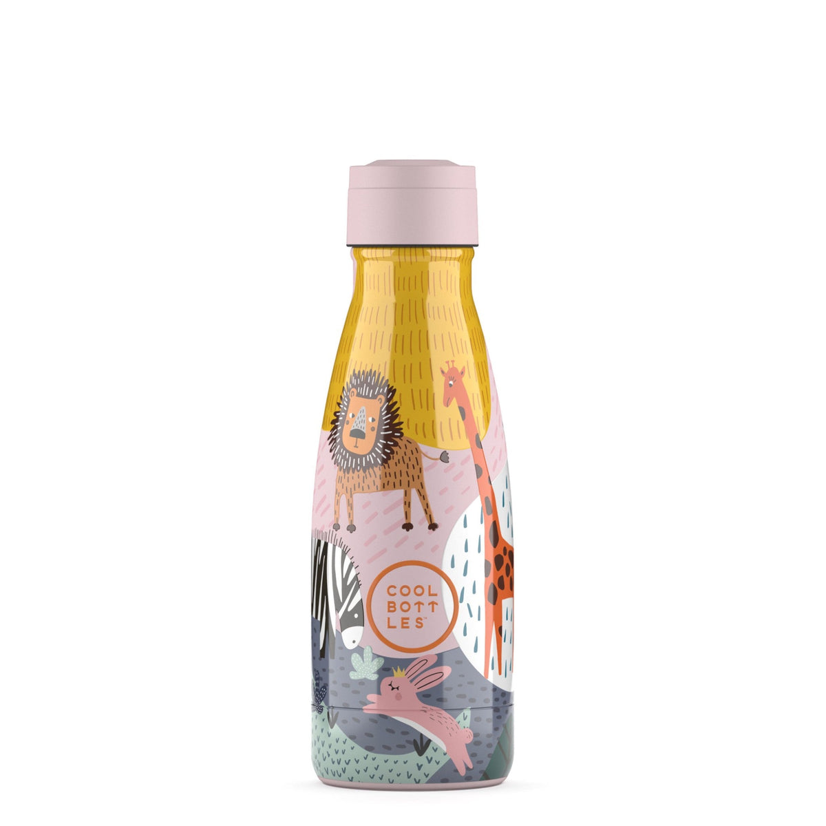 COOL BOTTLES Ανοξείδωτο μπουκάλι Άγρια ζώα 260ml