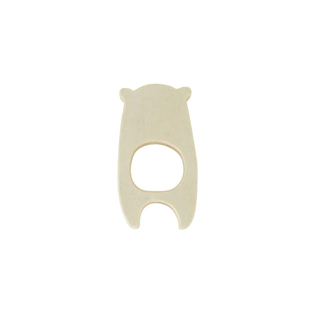 Μασητικό ξύλινο Bear Jollein