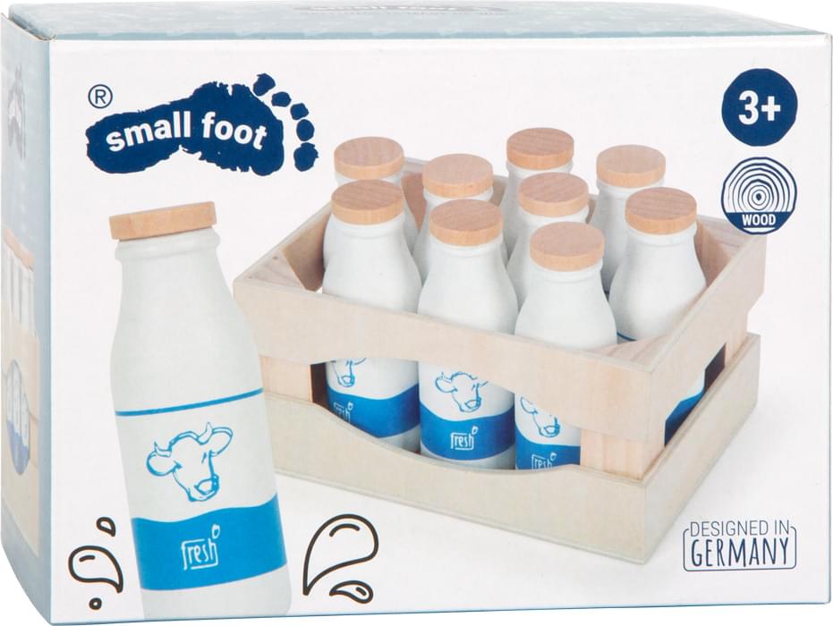 Ξύλινο Κασόνι Με Γαλατάκια Small Foot-Legler
