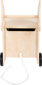 Zebra Toy Box με ρόδες "Wildlife" Small Foot