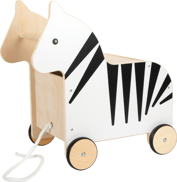 Zebra Toy Box με ρόδες "Wildlife" Small Foot