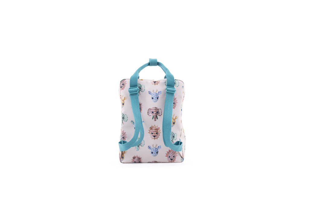 Large backpack girls Wild animals Studio Ditte