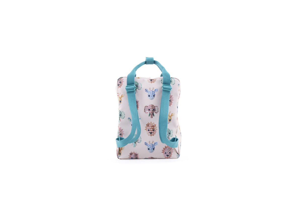 Large backpack girls Wild animals Studio Ditte