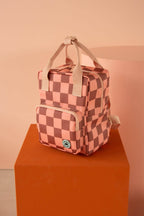 Μικρό Σακίδιο Πλάτης Studio Ditte blocks pink brown