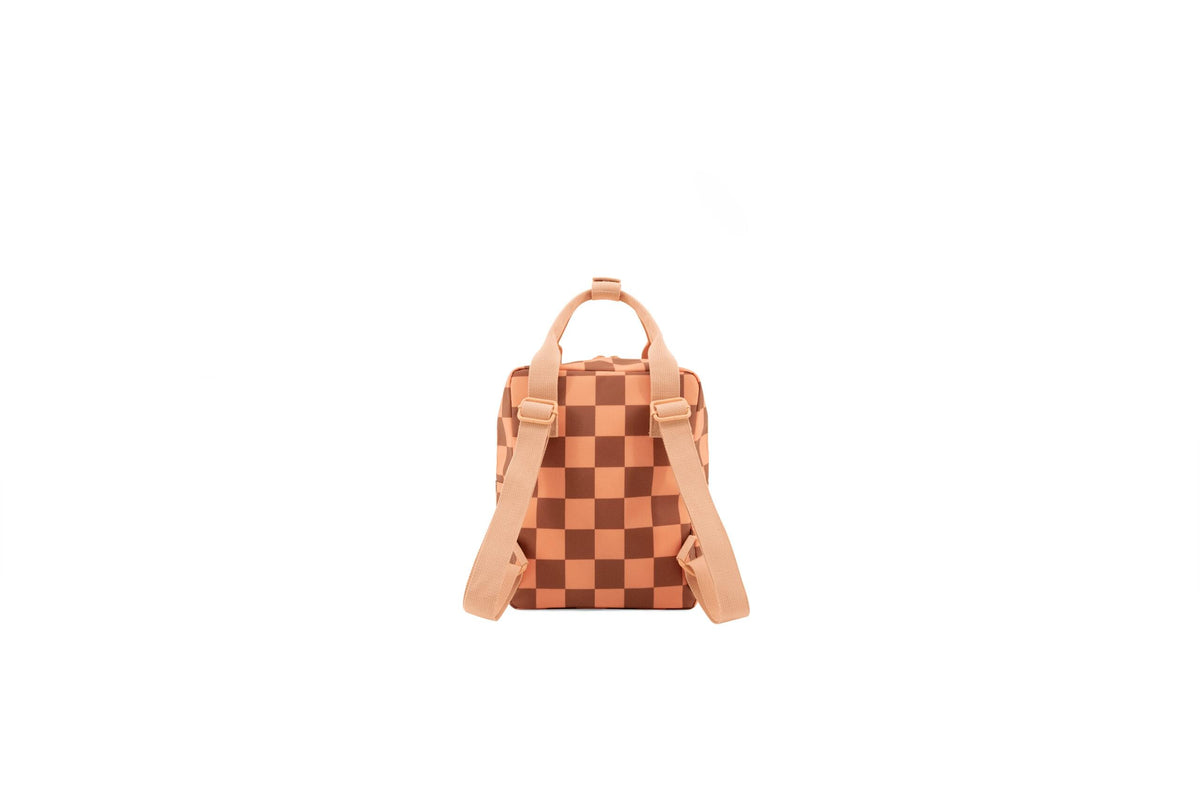 Μικρό Σακίδιο Πλάτης Studio Ditte blocks pink brown