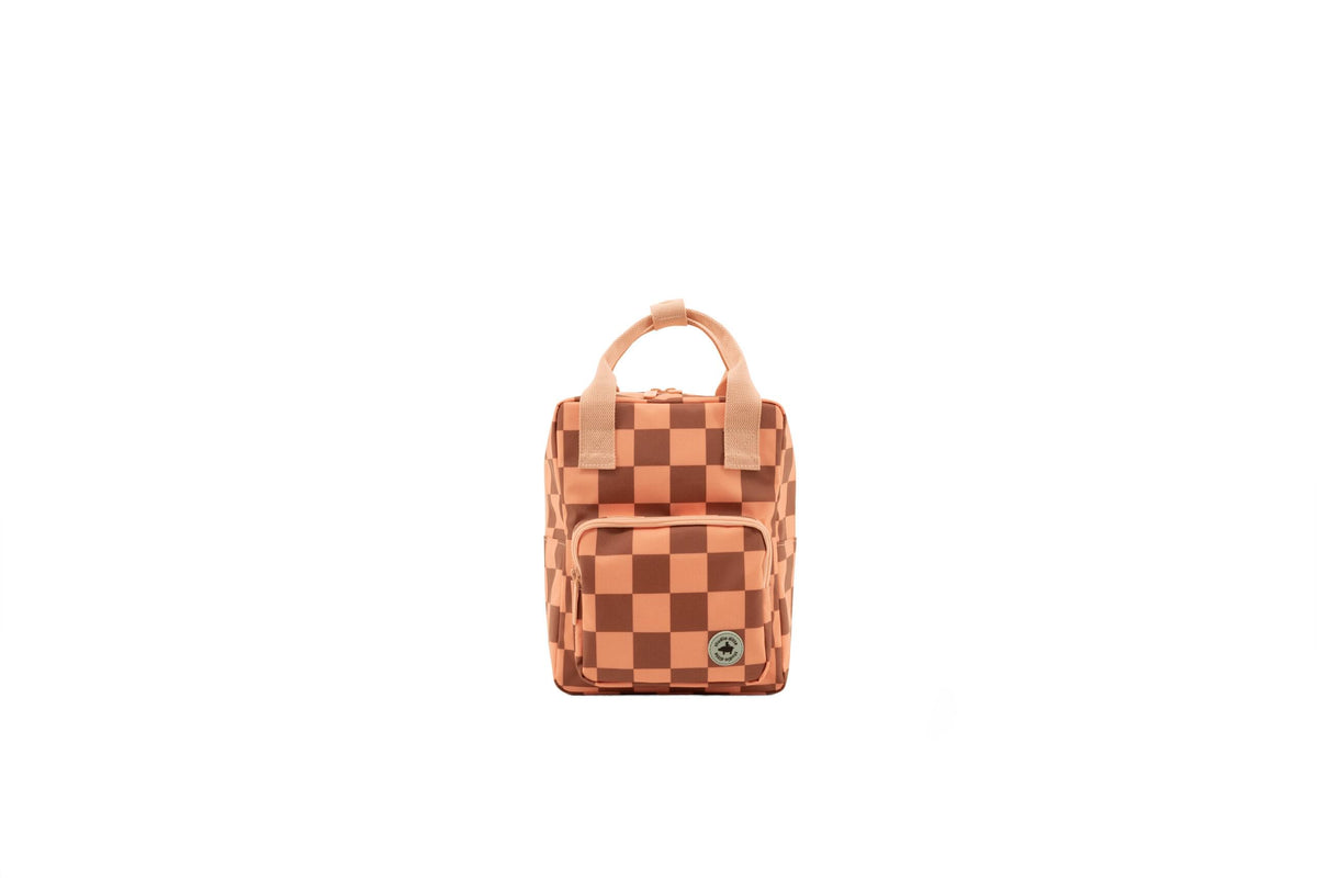 Μικρό Σακίδιο Πλάτης Studio Ditte blocks pink brown