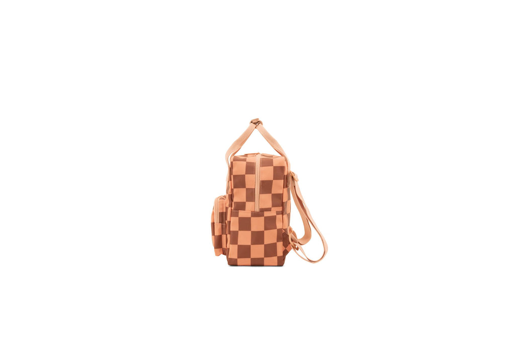 Μικρό Σακίδιο Πλάτης Studio Ditte blocks pink brown
