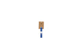 Λουράκι στήθους blocks green blue Studio Ditte