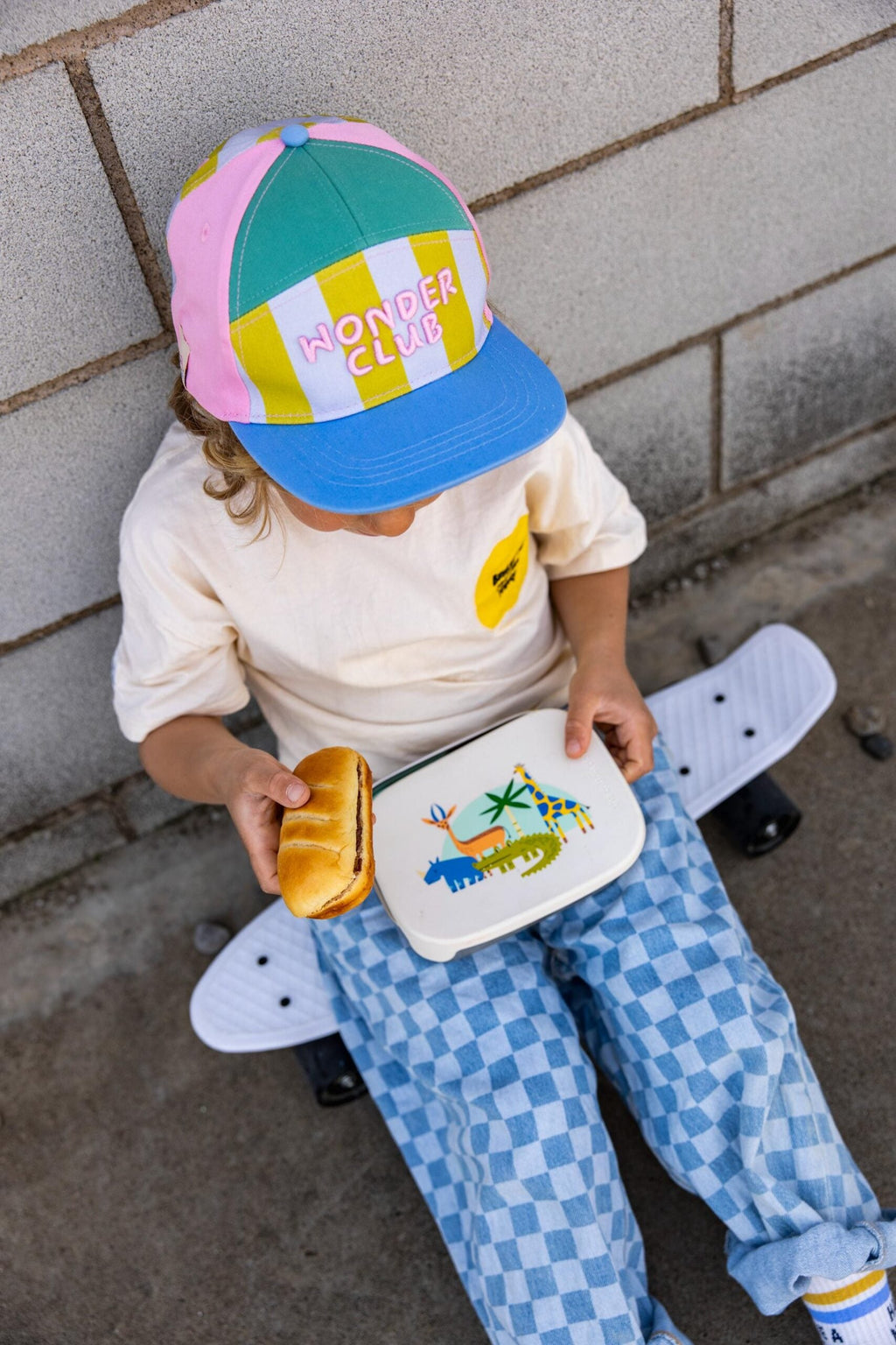 The Cotton Cloud Παιδικό καπέλο Jockey Cherry Pop 2-6 Years