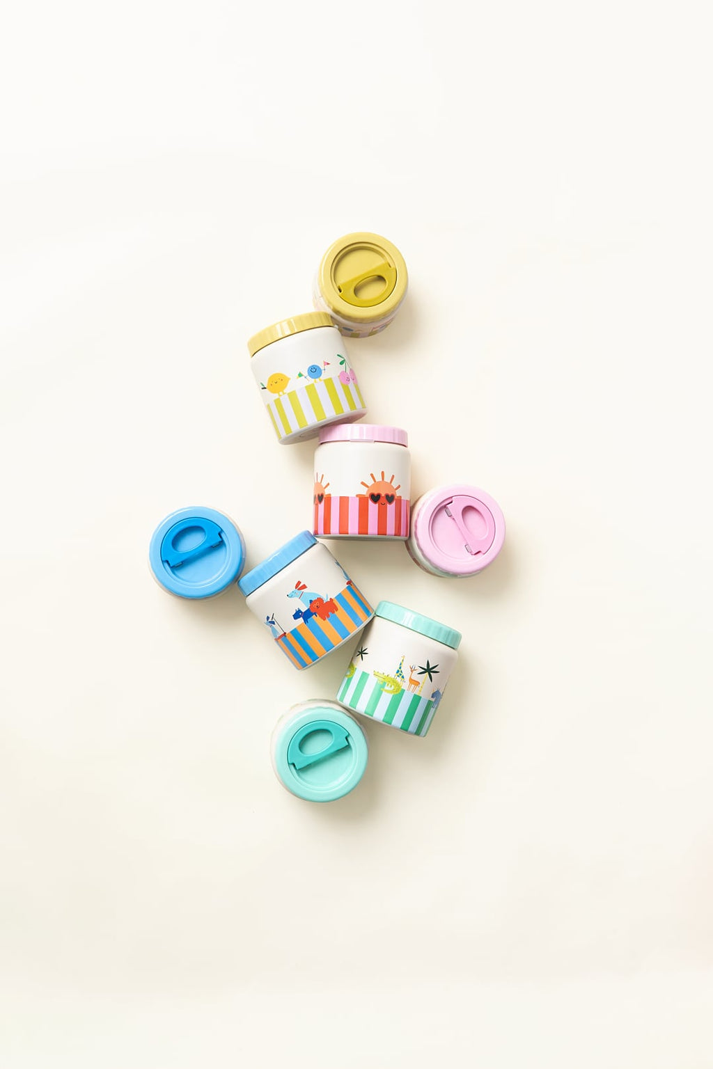 The Cotton Cloud Ανοξείδωτο Θερμός Φαγητού Cherry Pop 350ml