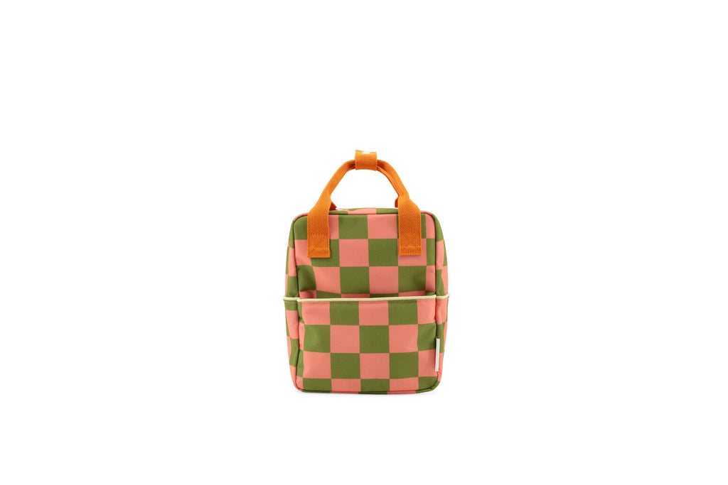 Σακίδιο Πλάτης Sticky Lemon checkerboard sprout green / flower pink 