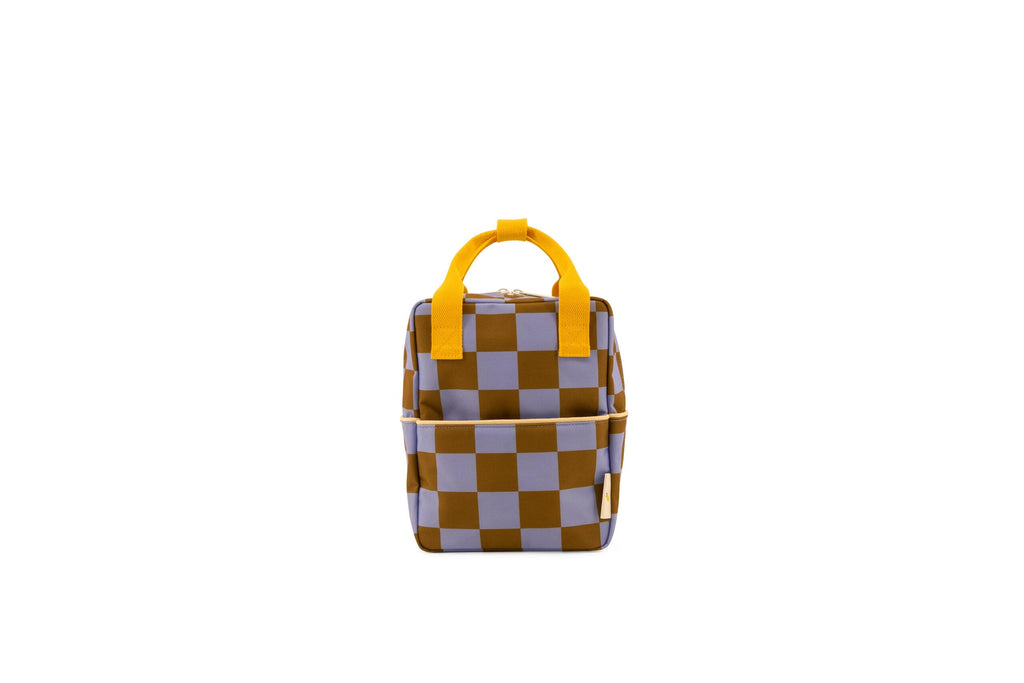 Σακίδιο Πλάτης Sticky Lemon checkerboard blooming purple / soil green