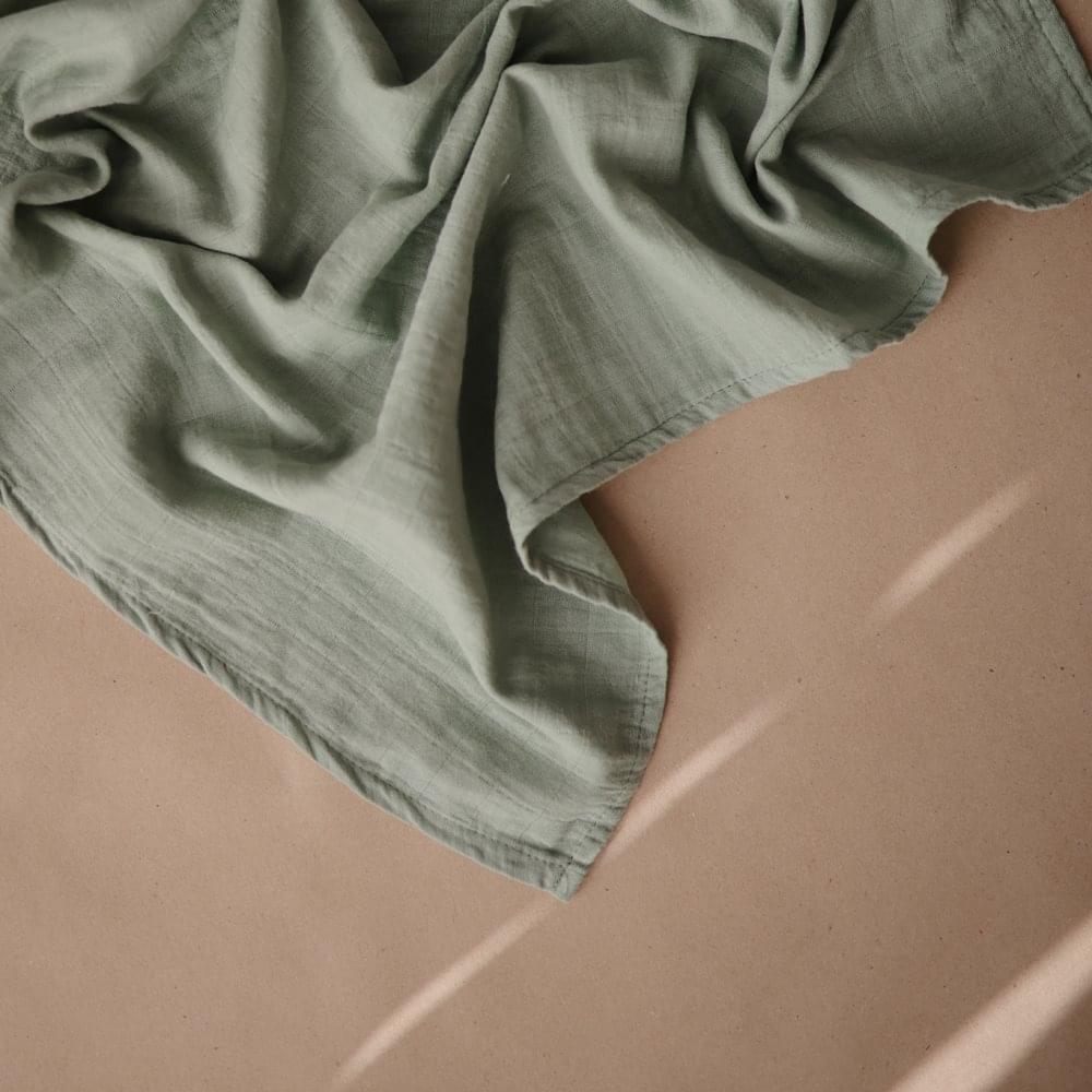 Mushie Μουσελίνες 3-Pack Roman Green