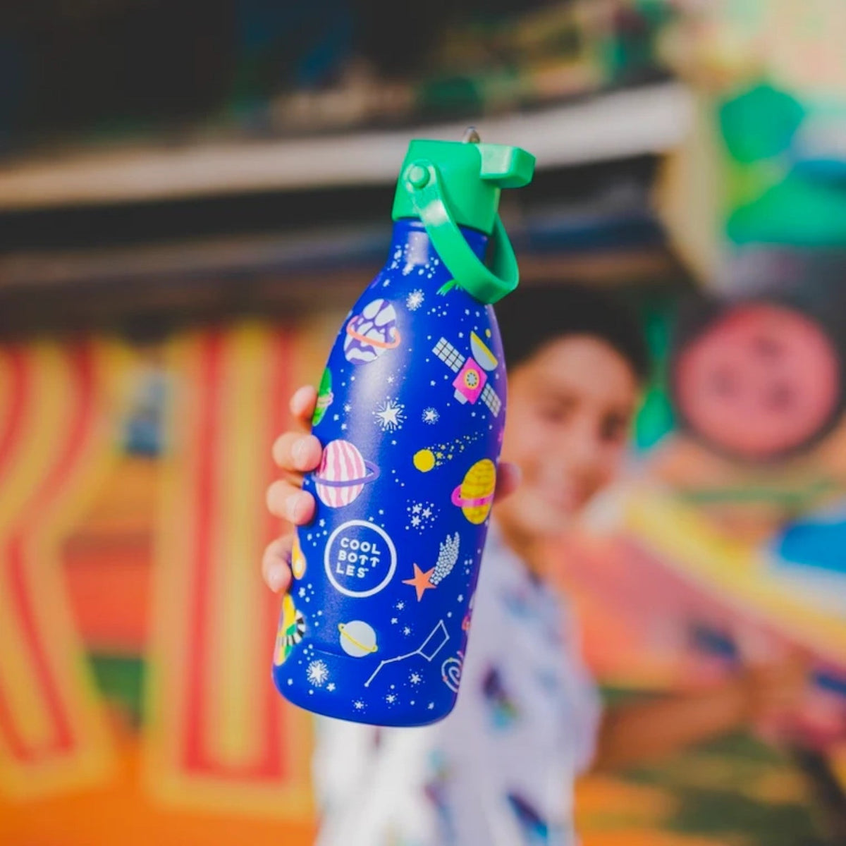 COOL BOTTLES Ανοξείδωτο παιδικό μπουκάλι Αστρικό Ταξίδι 500ml
