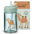 CARL OSCAR Παιδικό μπουκάλι 400ml HydraFlip Καμήλα - Πράσινο