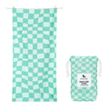 Dock & Bay Πετσέτα θαλάσσης Quickdry Check Mate Microfiber L (160x90εκ.)