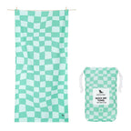 Dock & Bay Πετσέτα θαλάσσης Quickdry Check Mate Microfiber XL(200x90εκ.)