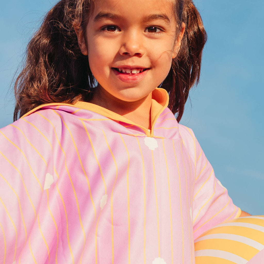 Quut Παιδικό πόντσο Banana Pink