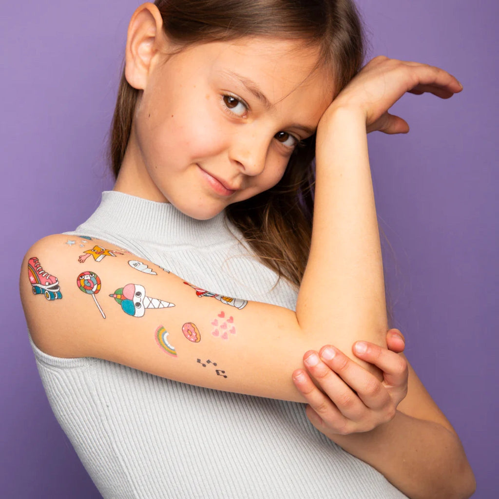 OMY Αυτοκόλλητα tattoos Μονόκερος Lily