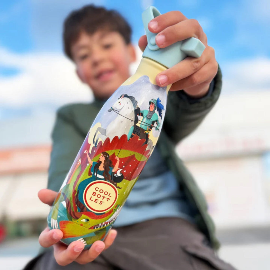 COOL BOTTLES Ανοξείδωτο παιδικό μπουκάλι Knight Legend 350ml