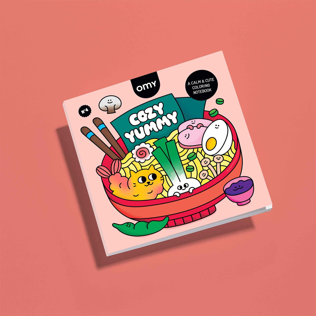 OMY Βιβλίο ζωγραφικής Cozy Art Yummy