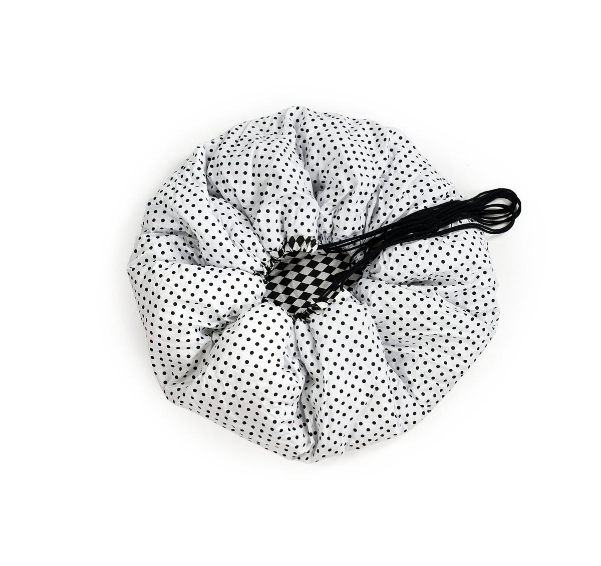 Σάκος παιχνιδιών "2in1 B&W Cubes/Black Dots 120cm"