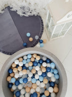 Πισίνα με μπάλες light grey 30*90