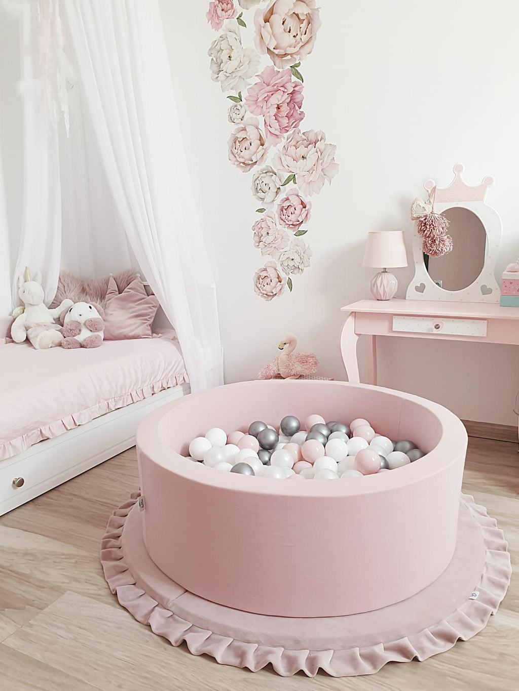 Πισίνα με μπάλες powder 30*90