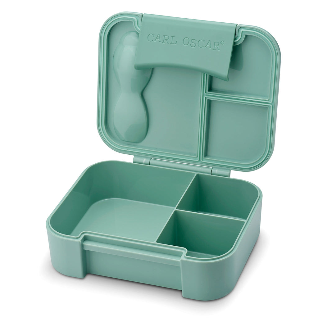 CARL OSCAR Φαγητοδοχείο με χωρίσματα BentoBOX Καμήλα - Πράσινo