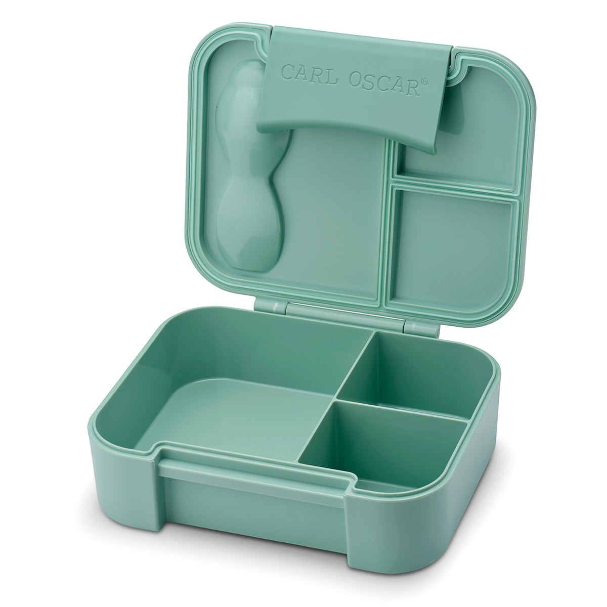 CARL OSCAR Φαγητοδοχείο με χωρίσματα BentoBOX Καμήλα - Πράσινo