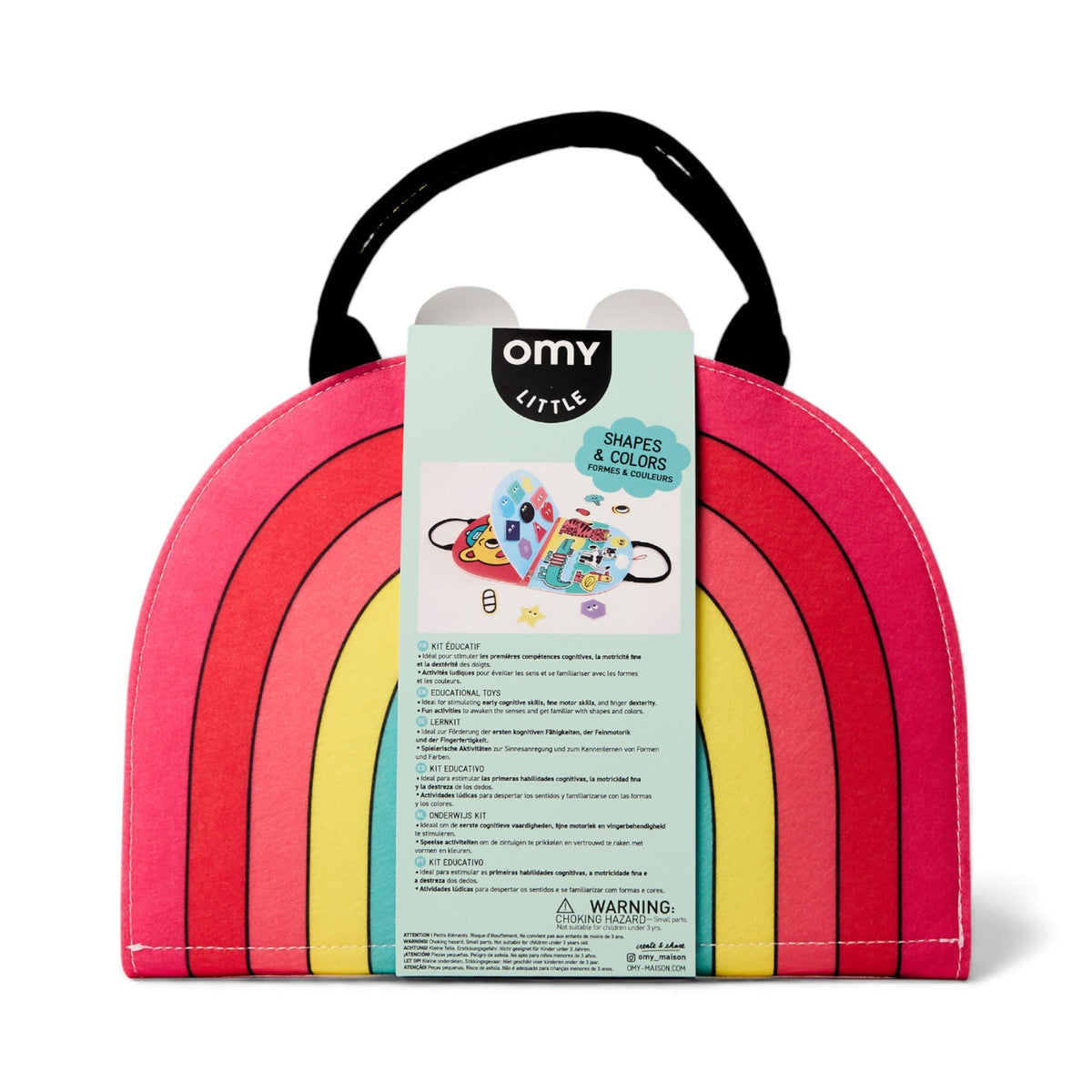 OMY Σετ δραστηριοτήτων Montessory - Χρώματα και Σχήματα