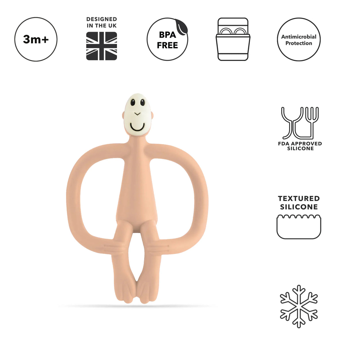 Μασητικό matchstick monkey PEACH