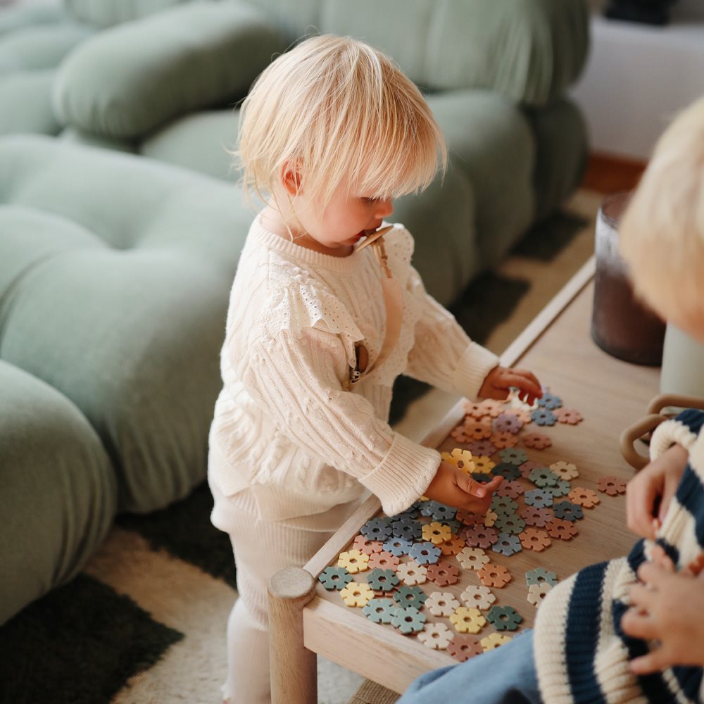 Mushie ​​HEX Connect Building Toy Set​