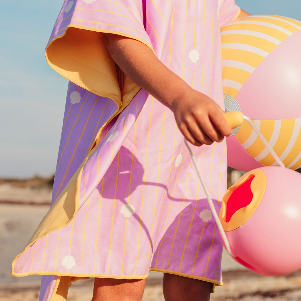 Quut Παιδικό πόντσο Banana Pink