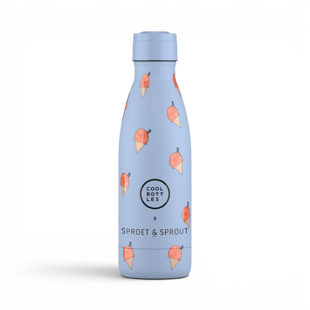 COOL BOTTLES Ανοξείδωτο παιδικό μπουκάλι Blue Scoop 350ml