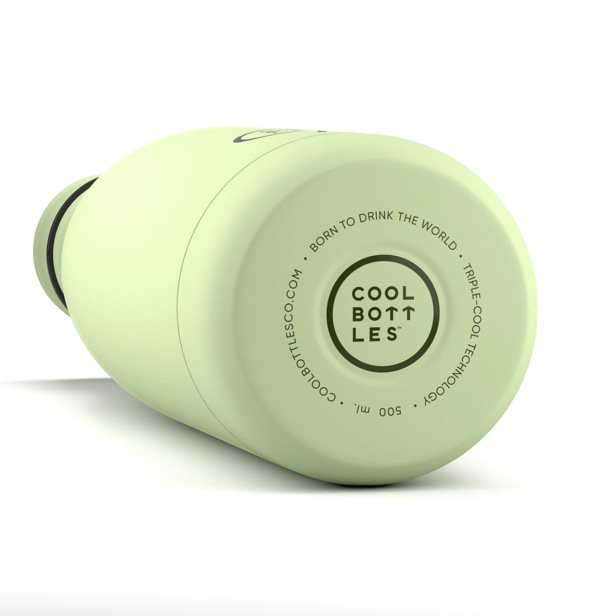 COOL BOTTLES Ανοξείδωτο μπουκάλι-θερμός Απαλό Πράσινο 500ml