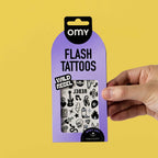OMY Αυτοκόλλητα flash tattoos Wild Rebel