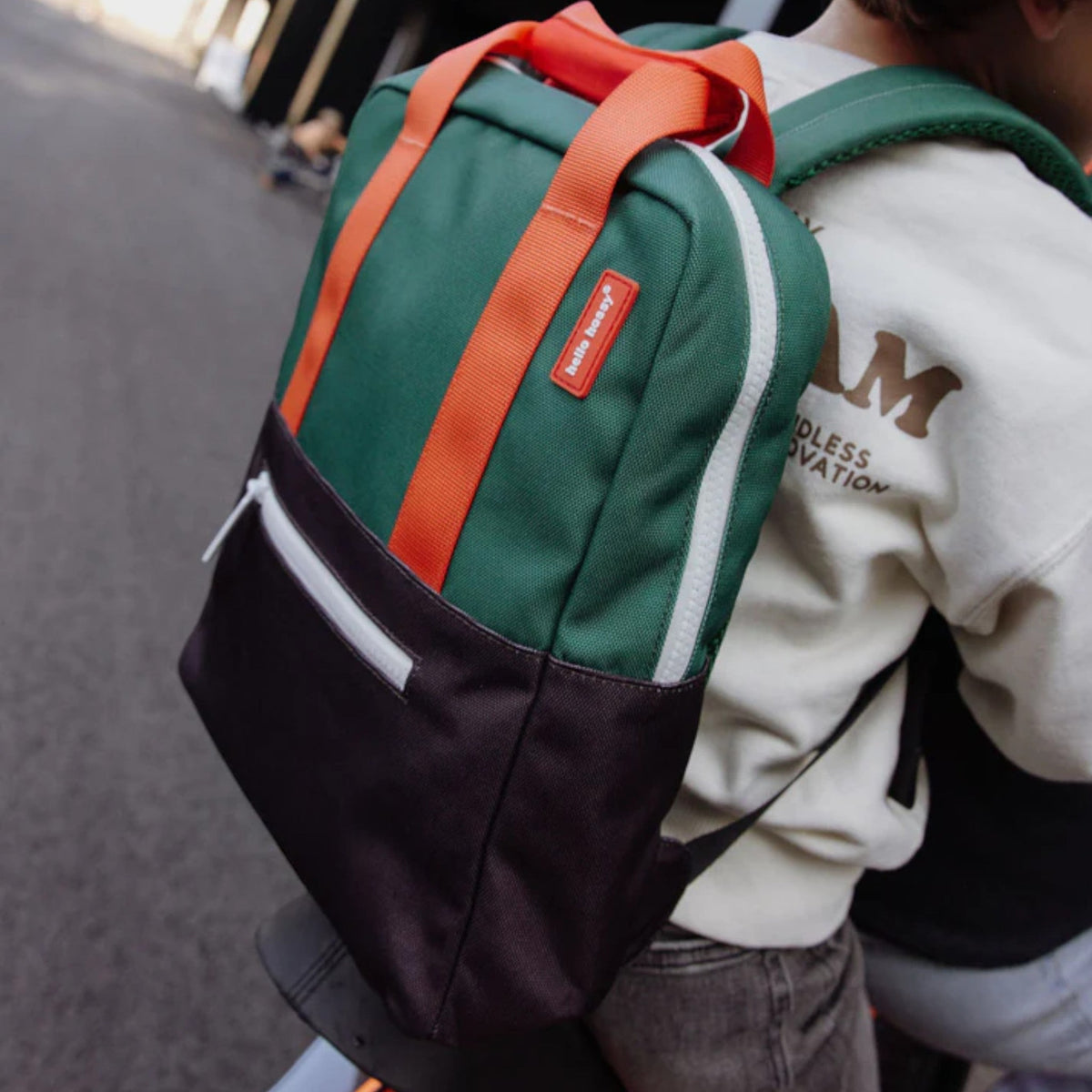 HELLO HOSSY Σακίδιο πλάτης Mini Dark Green - Παιδικό