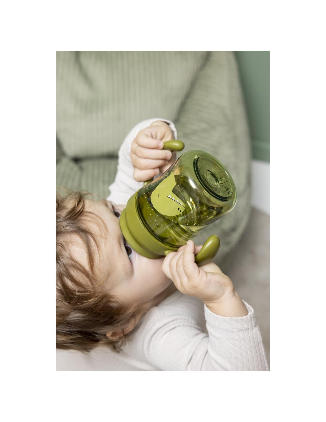 TRIXIE 360° CUP WITH HANDLES - MR. DINO