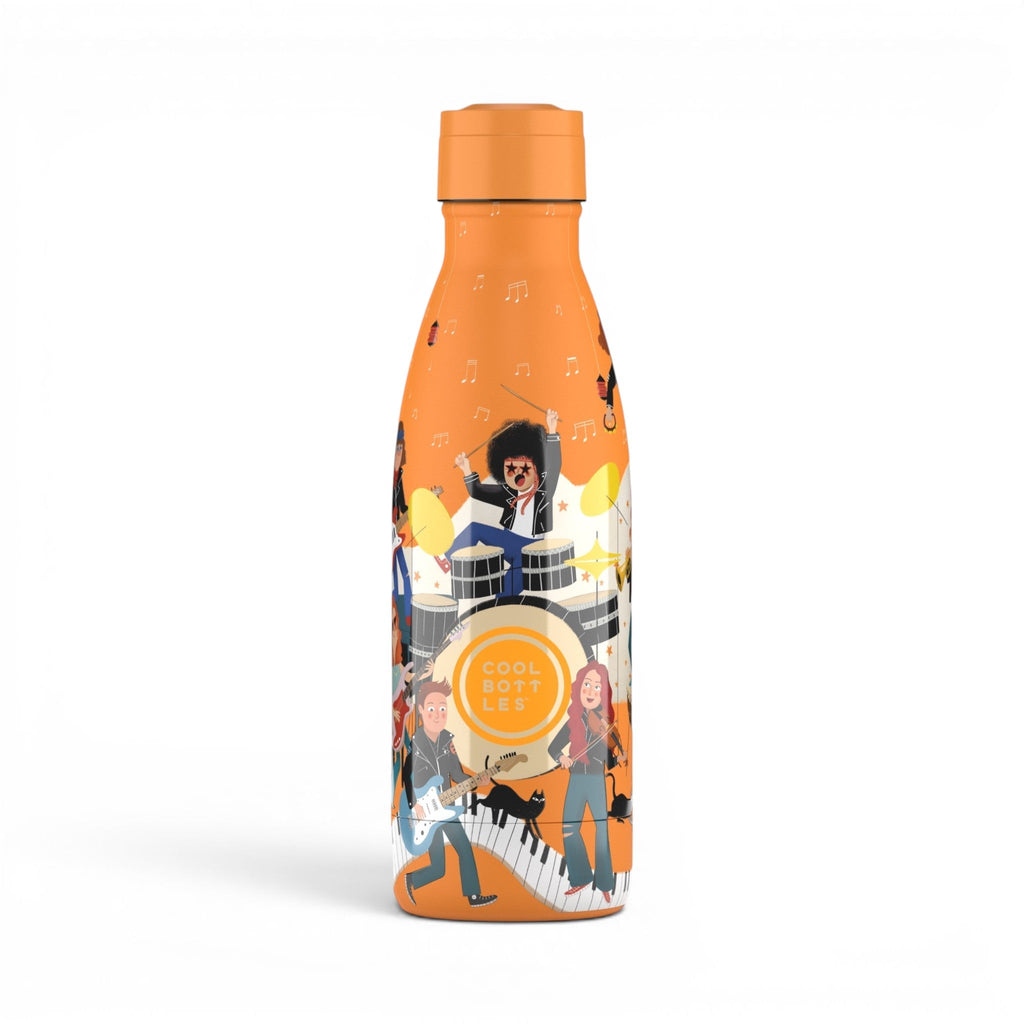 COOL BOTTLES Ανοξείδωτο παιδικό μπουκάλι Music Beat 350ml